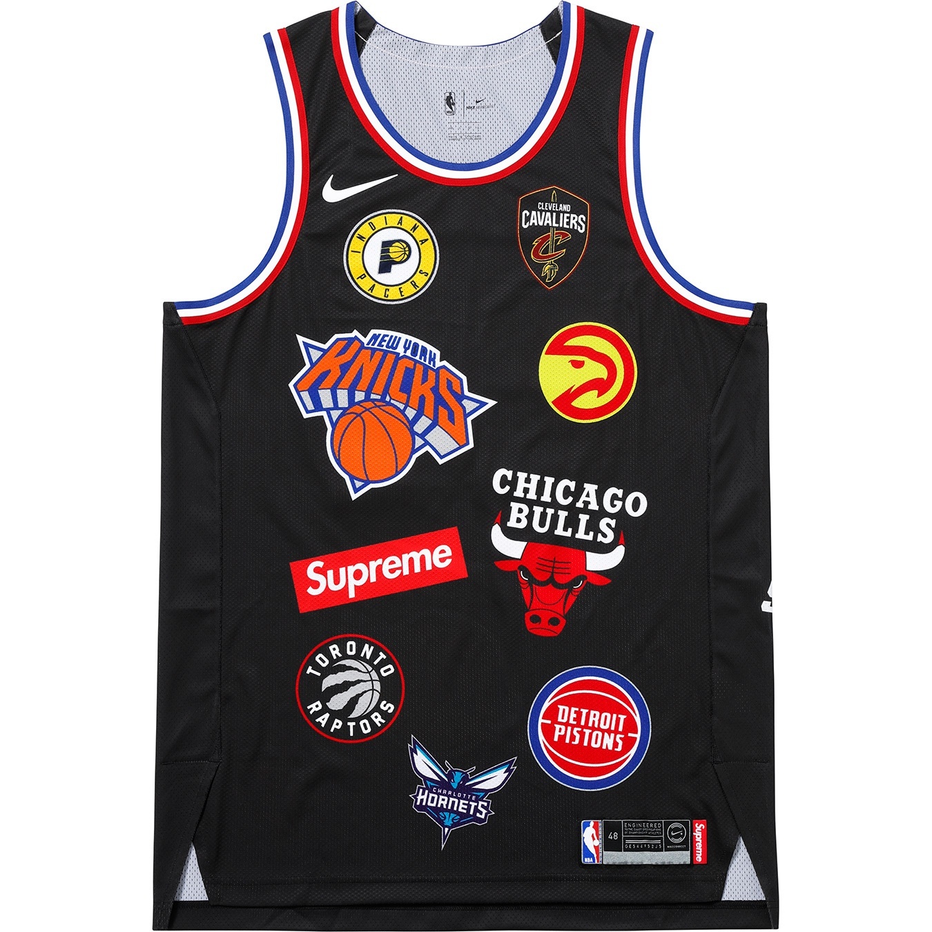 Supreme®/Nike®/NBA Teams Authentic Jersey view 2